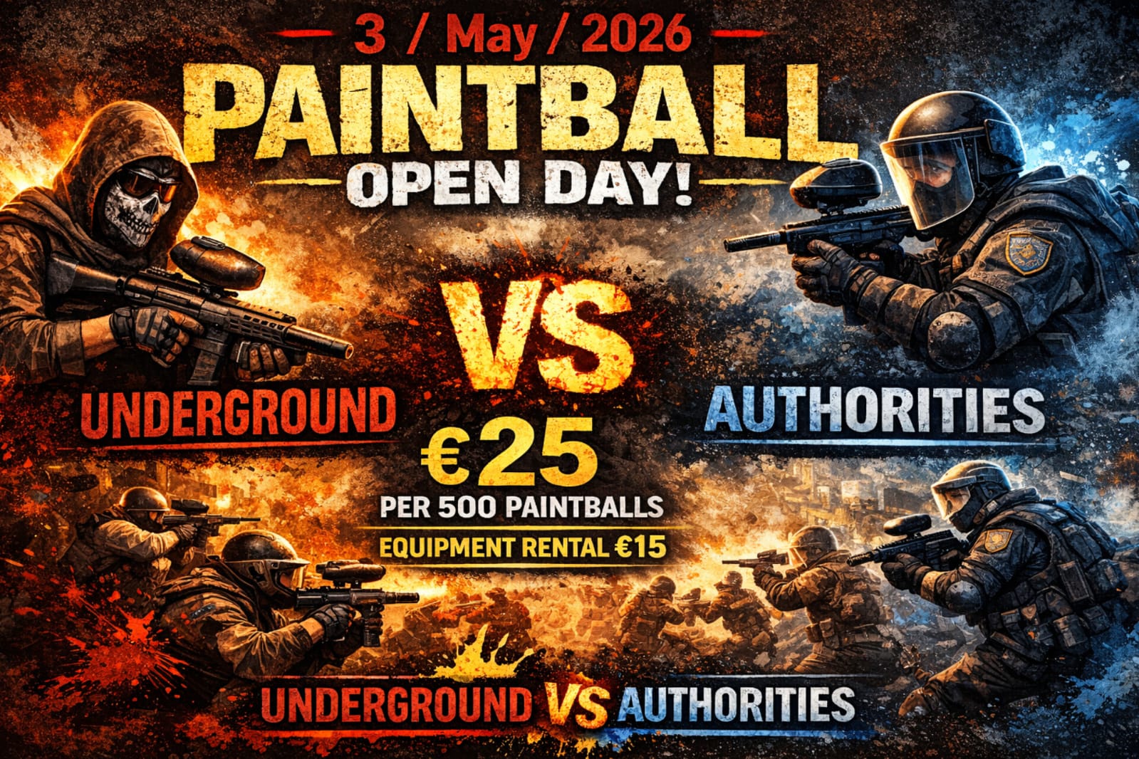 Paintball-Z OPEN DAY